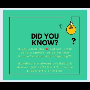 Click the ❤️ for a special discount w/ discounted shipping!